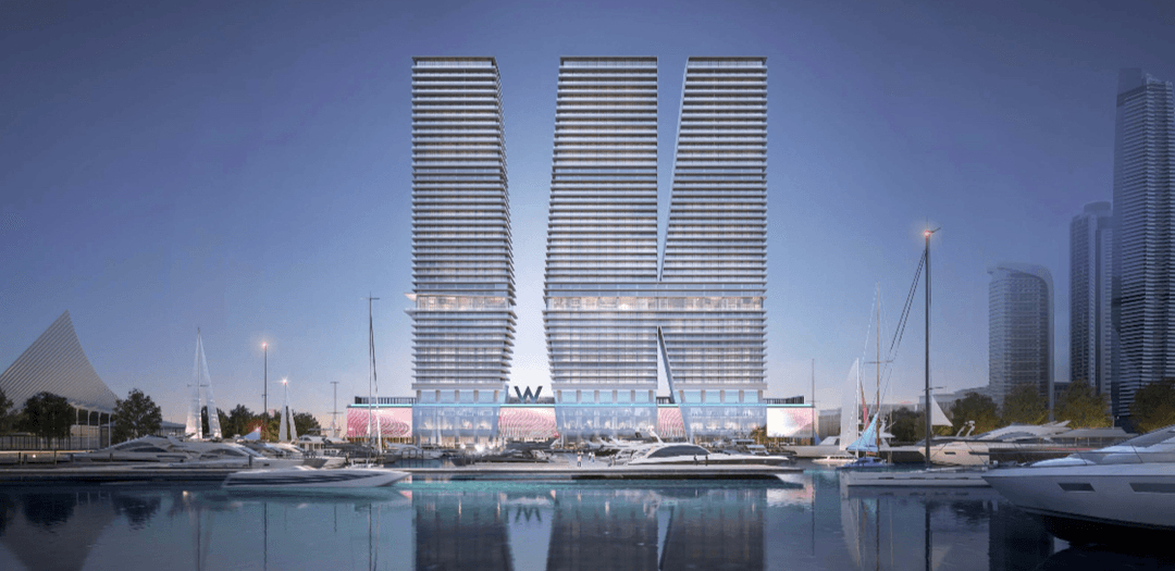 w residences at dubai harbour